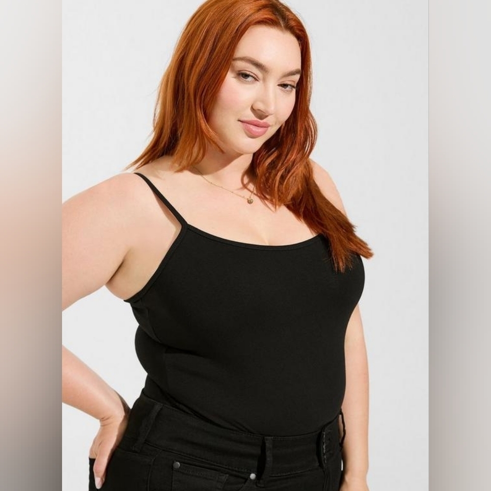 NWT TORRID Black Foxy Cami/ Tank Top Size 3X
